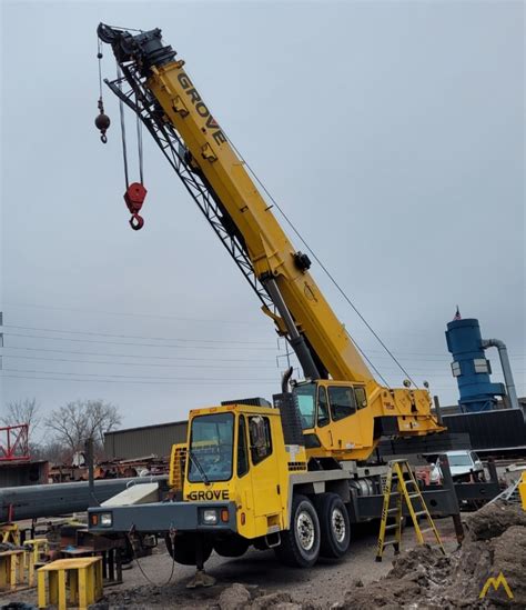 2007 Grove Tms700e 50 Ton Truck Crane For Sale Hoists And Material