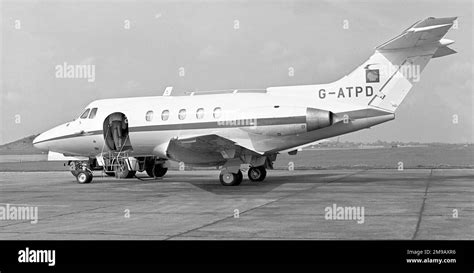 Hawker Siddeley HS 125 Series 1B 522 G ATPD Msn 25085 Of Shell