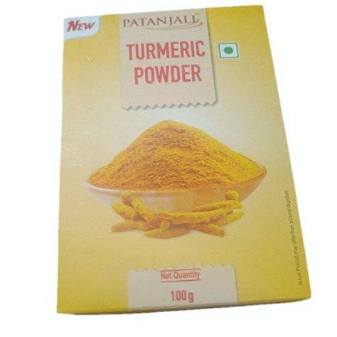 G Patanjali Turmeric Powder At Rs Pack Turmeric Powder In Siwan