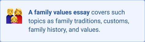 Family Values Essay – Telegraph