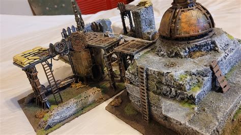 I Thought I D Share My Kill Team Terrain I Tried To Make The Plastic Kits From The Starter Set