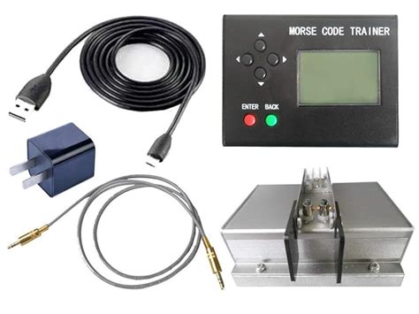 Morse Code Trainer Cjc Lcd Telegraph Short Wave Radio