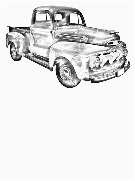 Classic Car Line Drawing at GetDrawings | Free download