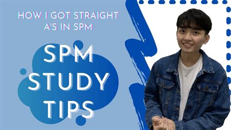 How I Got Straight As In Spm 10 Spm Study Tips Youtube