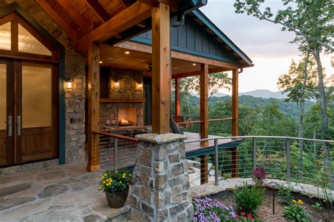 Waynesville Mountain Modern Craftsman ACM Design Architecture Interiors