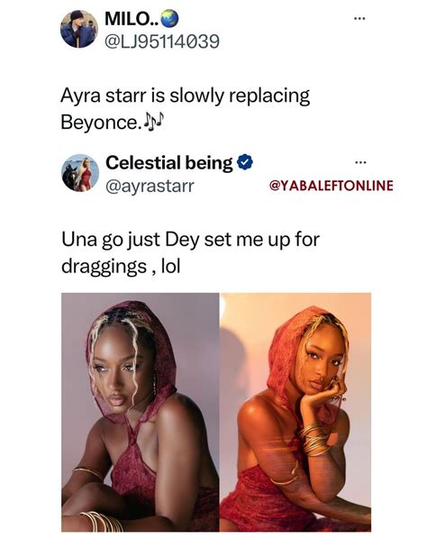 Singer Ayra Starr Reacts After Fan Compared Her To Beyonce