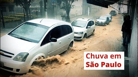 Chuva Forte Provoca Alagamentos Em Sp E Altera Voos Em Congonhas Neste