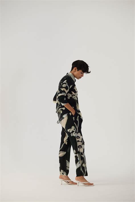 Chicory Black Crepe Coord Set - Shop Sunny's Bridal