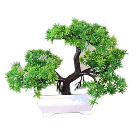 SZTUCZNA Roślina BONSAI w Doniczce DRZEWKO MINI Piękne REALISTYCZNE