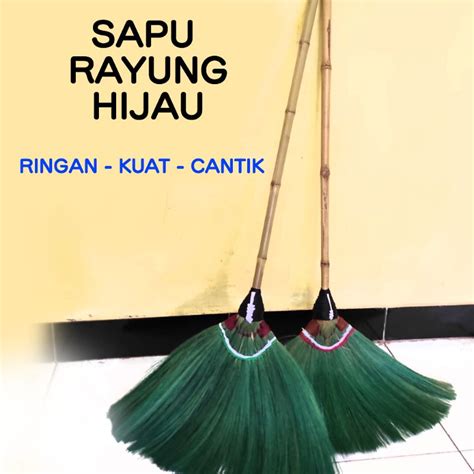 Jual Sapu Rayung Jerami Alat Kebersihan Lantai Cantik Shopee Indonesia