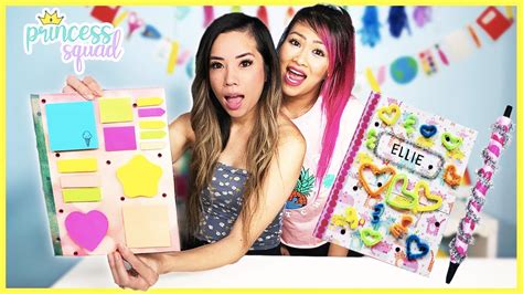 Back To School Challenge School Supplies Diy Youtube