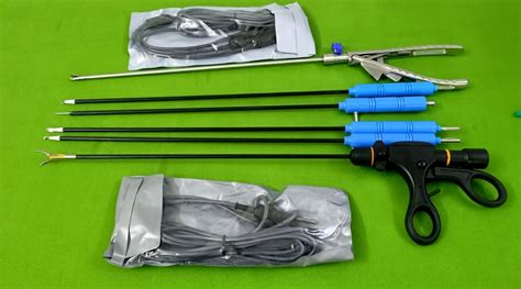 8pc Laparoscopic Mini Surgery Set 5mmx330mm Endoscopy Reusable