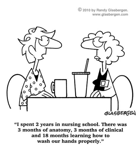 Nurses - Randy Glasbergen - Glasbergen Cartoon Service