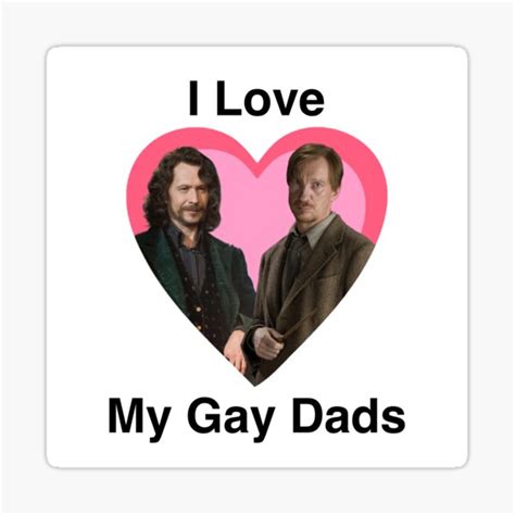 I Love My Gay Dads Sticker For Sale By Ophelia Redbubble