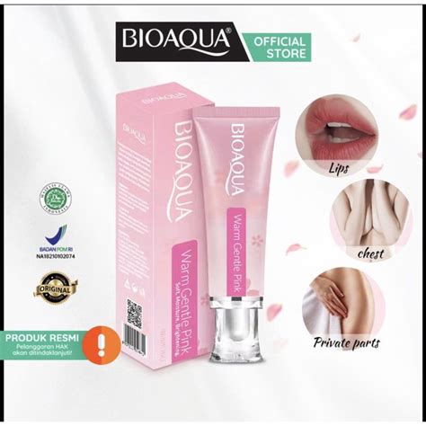 Jual Bioaqua Warm Gentle Pink Nenhong Cream G Shopee Indonesia