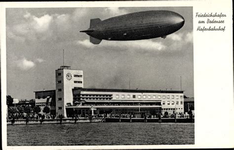 Ansichtskarte Postkarte Friedrichshafen Am Bodensee Luftschiff LZ