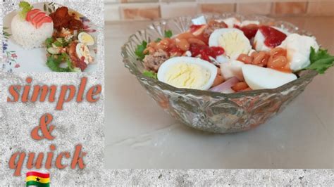 HOW TO PREPARE VEGETABLE SALAD | SIMPLE GHANAIAN SALAD RECIPE + HEALTH BENEFITS | cook with me ...