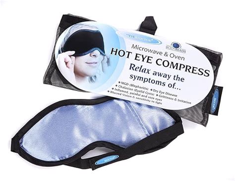 The Eye Doctor Mask Hot Compress Heat Bag For Dry Blepharitis And MGD Featuring A Removable