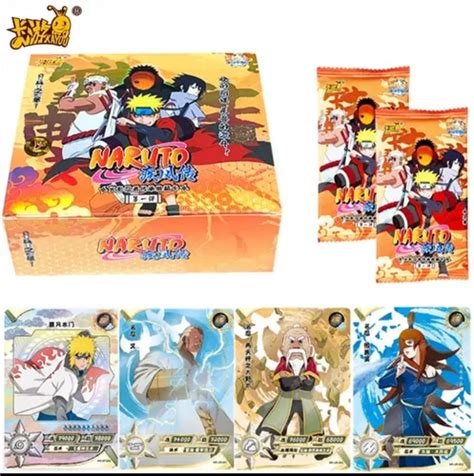 Cards Oficiais Naruto Kayou T W Box Envelopes Parcelamento