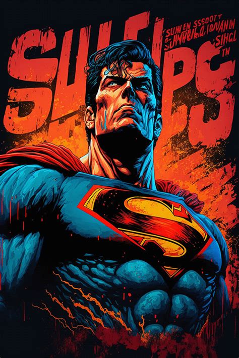 Superman On Behance Superman Artwork Dc Comics Art Batman Comic