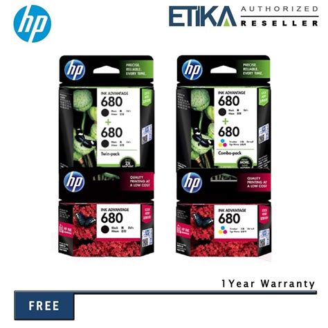 Original Hp Single Twin Combo Pack Original Ink Advantage