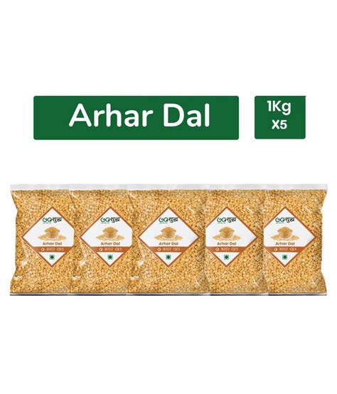 Goshudh Premium Quality Arhar Dal 1 Kg Pack Of 5 Buy Goshudh Premium