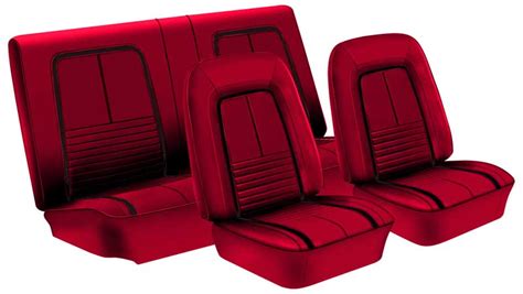 All Years Chevrolet Camaro Parts K109202 1967 Camaro Deluxe Interior Upholstery Conversion