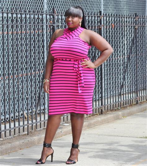 Style Journey Rocking Ashley Stewart Pink Striped Tee Shirt Plus Size