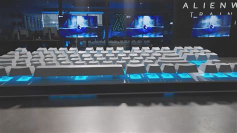 Alienware Fabrica O Maior Teclado E Mouse Do Mundo M De Comprimento