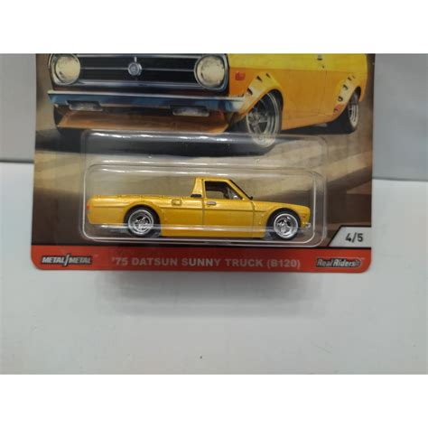 DATSUN SUNNY 1975 TRUCK B120 4 5 JAPAN HISTORICS 1 64 HOT WHEELS