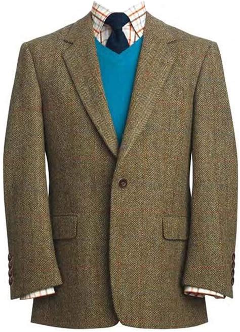 Harris Tweed Mens Jacket The Stromay Amazon Ca Clothing Shoes