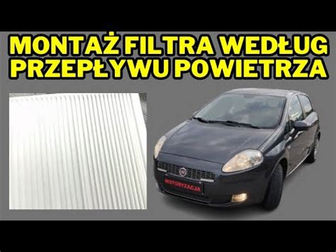 Wymiana filtra kabinowego przeciwpyłkowego Fiat Grande Punto YouTube