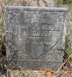 Infant Garrett Find A Grave Memorial