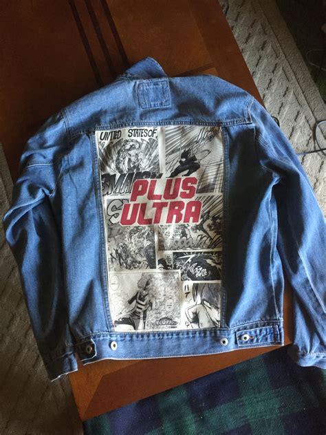 Custom Anime Denim Jacket Grailed