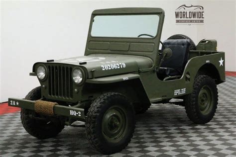 Jeep Willys Cj A Restored X Collector Military For Sale