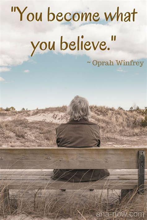 You Become What You Believe Oprah Winfrey Hd Phone Wallpaper Pxfuel