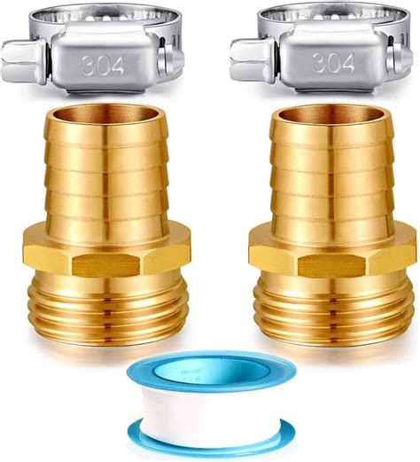 Buy Yelun Solid Brass Garden Hose Repair Kit Connector With Stainless