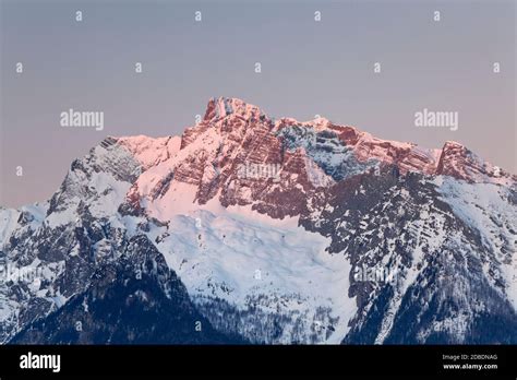 Geography Travel Germany Bavaria Berchtesgaden Hochkalter Peak