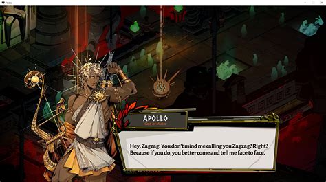 Hades Has A Mod That Adds Apollo To The List Of Gods In The Game