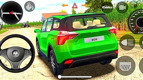 Indian Cars Simulator Mahindra Suv Realistic Car Driving Gadi