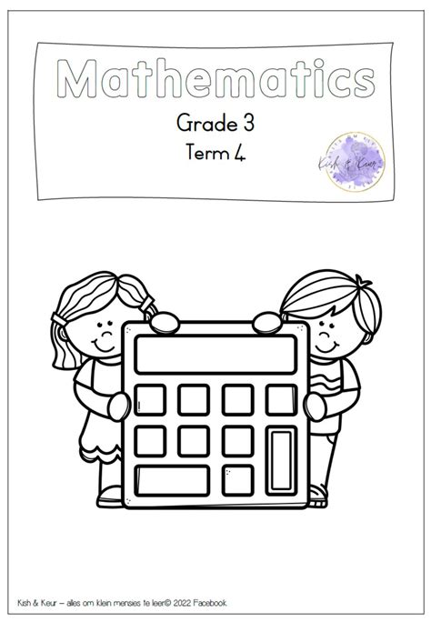 Grade 3 Mathematics Activity Book Term 4 • Teacha