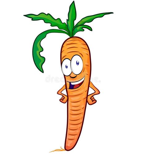 Carrot Mascot Cartoon Stock Vector Illustration Of Green 50773386