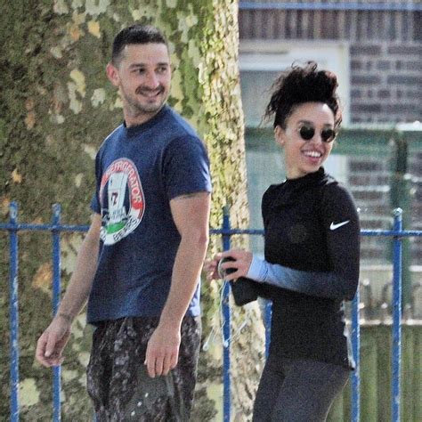 Shia Labeouf Fka Twigs Shia Labeouf And Fka Twigs Look Very Much In