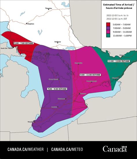 ECCC Weather Ontario On Twitter Wind Gusts Of 70 To 90 Km H Are