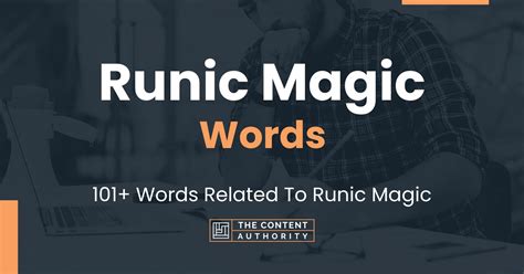 Runic Magic Words 101 Words Related To Runic Magic