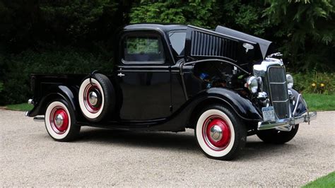 1936 Ford Pick Up For Saleall Steelflathead V8beautifully Restored