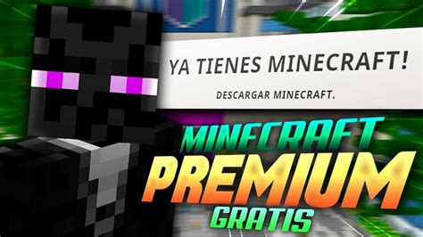 COMO TENER MINECRAFT PREMIUM GRATIS En 60 SEGUNDOS YouTube