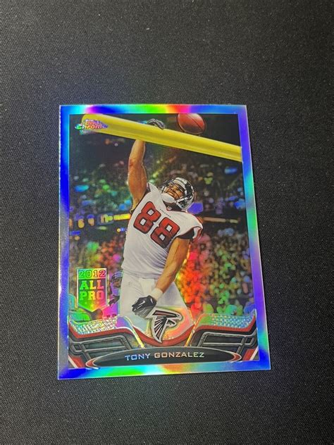 2013 Topps Chrome Refractor 180 Tony Gonzalez For Sale Online EBay