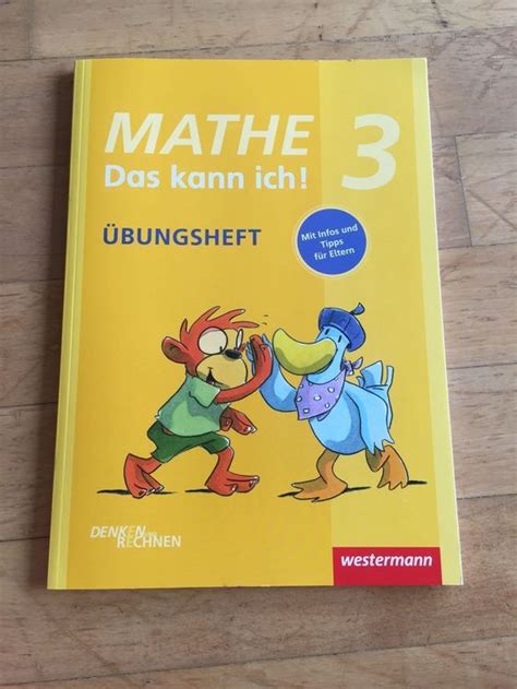 Mathe Das kann ich Übungsheft Klasse 3 Denken u Rechnen Kaufen