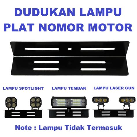 Jual Dudukan Bracket Lampu Led Tembak Tatakan Braket Besi Breket Tanduk